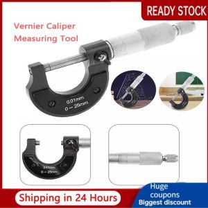 【100% Original】Outside Micrometer 0-25mm/0.001mm Gauge Vernier Caliper Measuring Tool