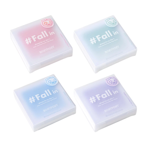 Simple Sticky Note Adhesive Sticky Pad Dreamy Gradient Colored Writing Pad Lovely Memos Pad for Office Workers