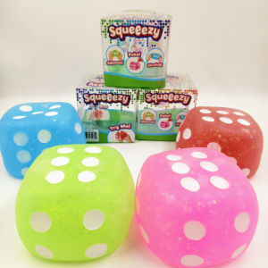 Stress-relieving dice toy a new and creative product for venting featuring a unique design and slow-rebound pressure ball
