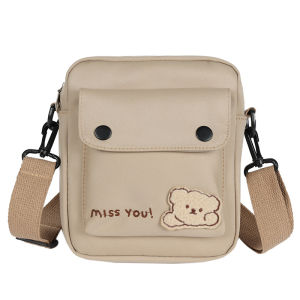 TASNOVAKU - Tas Selempang Wanita Missyou Mini Slingbag Kanvas