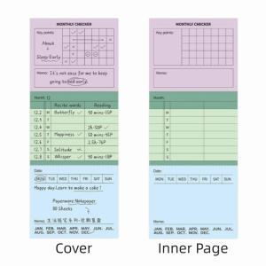 EVERIN 80 Sheets Thiết kế đơn giản Giấy ghi chú dính Đầy màu sắc Sổ Lập Kế Hoạch Nhỏ Tập giấy ghi nhớ Nhiều công dụng Tóm tắt về Scrapbooking Sử dụng của học sinh