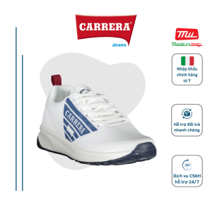 Giày thể thao sneakers nam Carrera Jeans Chạy Bộ Êm Chân Thoải Mái - Nhập Khẩu Chính Hãng Từ Italy - CAM41101M_BIANCO_1033