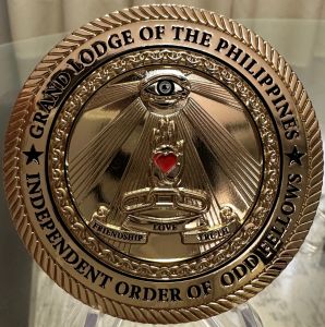 Odd Fellows GLP & Black Emblem 3 Inches Imported
