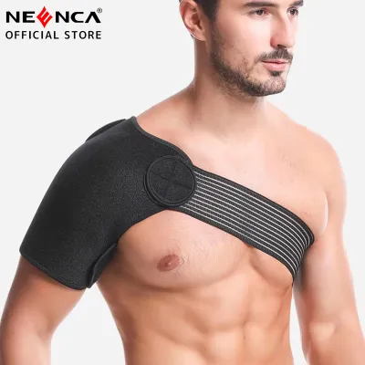 NEENCA Nẹp Hỗ Trợ Vai Với Miếng Đệm Áp Lực Cho Nam Nữ Nẹp Vai Có Thể Điều Chỉnh Cho Vòng Quay Bị Rách Viêm Gân Trật Khớp AC Khớp Viêm Bao Hoạt Dịch Rách Labrum Đau Phù Hợp Với Vai Phải Hoặc Trái