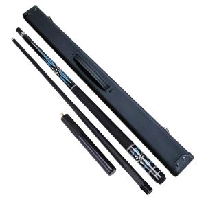 Blue 2035 Billiard Cue Set Black Technology Carbon Fiber 1/2 Split Big Head Cue 12.5mm Cue Medium Head 11.5mm Pool Cue