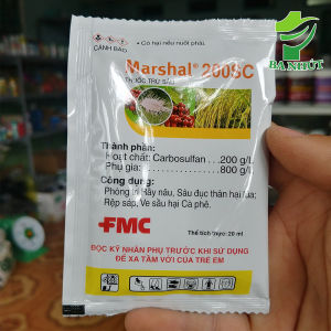 MARSHAL 200SC Chai 500ml - Đặc Trừ Sâu Bệnh Rầy Nâu Sâu Đục Thân Hại Lúa Rệp Sáp Ve Sầu Hại Cà Phê