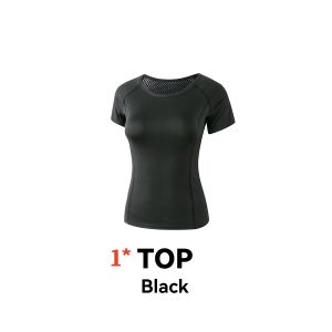 FICOOL Mesh Yoga Top Elevate Your Workout Style and Comfort Dry Fit Shirt For Women Running Yoga