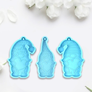 Valentines Day Keychain Resin Mold Silicone Mould DIY Crafts UV Epoxy Mold Handmade Pendant Resin Casting Mold