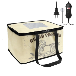 Đa năng bột bằng chứng Hộp giữ ấm bánh mì cách nhiệt hộp có thể gập lại bằng chứng Container điều khiển hẹn Giờ Nhiệt Độ