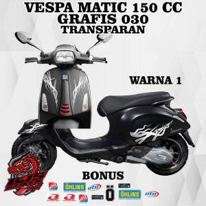 cod / stiker transparan vespa / stiker striping sticker transparan / stiker striping sticker transparan uv vespa primavera / vespa sprint grafis 30