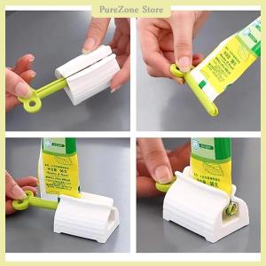 [PureZone] ที่บีบยาสีฟันด้วยมือด้วยมือสำหรับใช้ทำความสะอาดใบหน้า