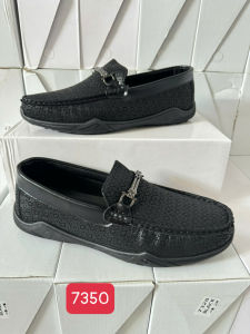 [NEW] 7350 Giày mọi giày lười giày công sở Nam mũi tròn da mềm hoa văn khóa ngang thời trang thanh lịch size 39-44❣️💖