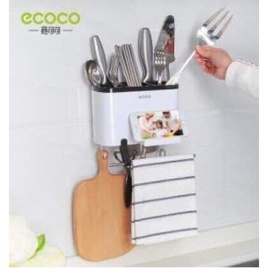 ỐNG ĐŨA - KỆ ĐỰNG ĐŨA THÌA NHÀ BẾP DÁN TƯỜNG ECOCO