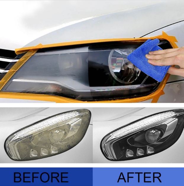 Car Headlight Polish Scratch Magic Renovation Headlamp Renew Auto Care ...