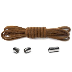 Masterbag - Tali Sepatu Elastis Karet Lazy Lace Lock Tube Bulat No Tie