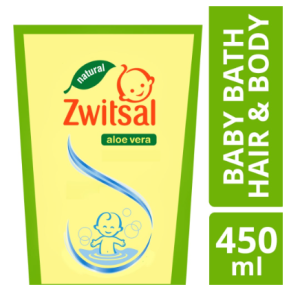 Zwitsal Aloe Vera Baby Bath Hair And Body Sabun Mandi Bayi Natural Aloe Vera 2 In 1 400Ml