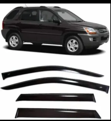 Kia Sportage Door Visor 10-15 Injection Window Air Press