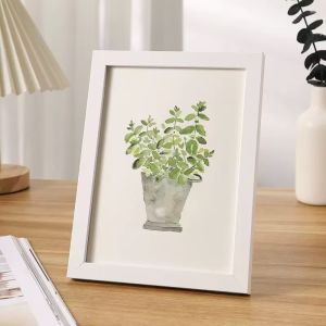 SG Ready Stock (Bulk Price) Simple Wooden Photo Frame 4R 5R 6R 8R A4 Picture Frame Graduation Photo Frame Christmas Gift