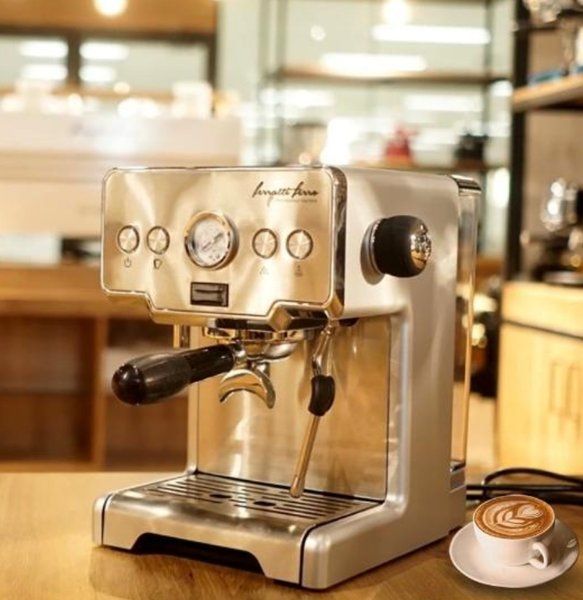 Mesin Kopi Espresso Ferratti Ferro FCM 3605 dengan Pressure Gauge 15 ...