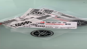 Logo tem mặt nạ cho xe Jupiter MX chính hãng Yamaha