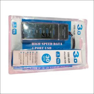 N13 ORIGINAL HIGH SPEED DATA 4 PORT USB 3.0 HUB KOMPUTER PC LUBANG SOCKET SOKET CHARGER HP MOTOR MOB