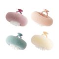 VALER 4Pcs Cốc hút Bóng tắm hình hoa hướng dương Lưới mềm Bong bóng phong phú Máy tẩy da chết Cần thiết Tròn Miếng bọt biển tẩ bào chết cho cơ thể Chăm sóc cơ thể SPA. 