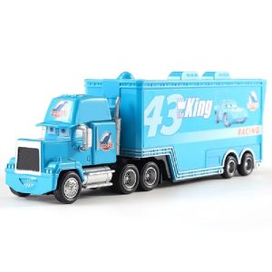 2026 Pixar Cars Truck BBirthday Gifts Mobilization Jackson Cool Sister Francisc Container Truck Set Car Model Toy Truck Ornaments
