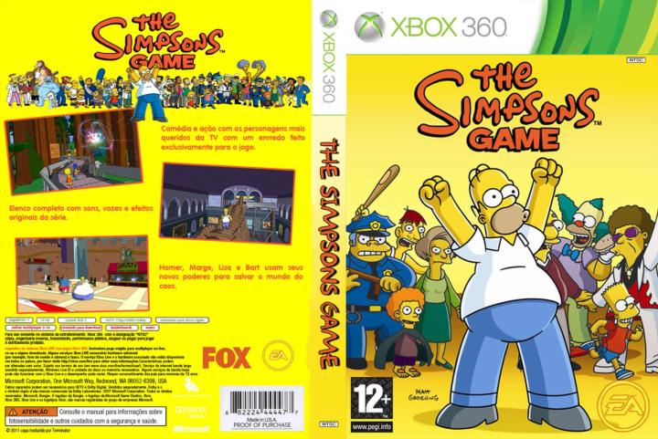 Simpsons sales xbox 360