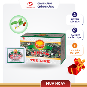Trà Giải độc gan Tuệ Linh hòa tan 5 gói x 8g - [Chính Hãng] - Hỗ trợ tăng cường chức năng gan