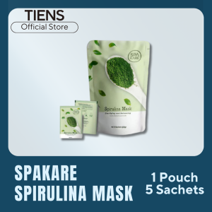 Tiens Spirulina Masker Spakare Spirulina Mask for All Skin Types