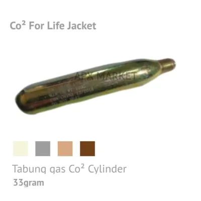 TABUNG GAS CO2 CYLINDER CATRIDGE FOR LIFE JACKET 33GRAM - HOME STORE01
