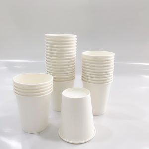 [KV] Ly giấy 6.5oz~192ml - Lốc 50 ly giấy trơn