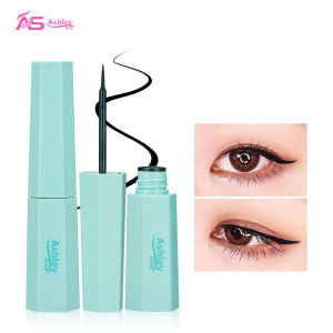 Ashley Shine Go Chic Eyeliner Liquid Waterproof and Sweat Resistant Long-lasting Makeup Retention Cool Black AS5141
