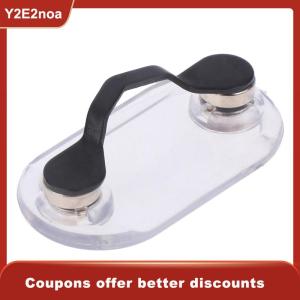 【Y2E2noa】 Magnetic Hang Eyeglass Holder Pin Brooches Multi-function Portable Clothes Clip