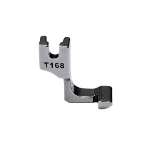 T168 S518L Single Sided Invisible Zipper Presser Foot Unilateral Zipper Feet for Sewing Machine