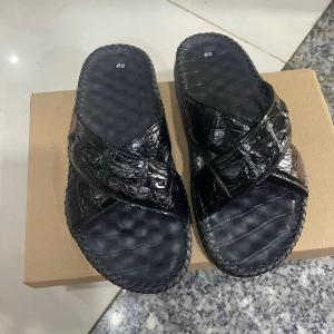 Dép da cá sấu xịn cho nam