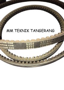 Vanbelt B35 Gerigi Tali Ban Kipas RPF 5350 Vpower Van Fan Belt B 35 Gigi V- Pan Panbelt Fanbelt B-35 Bergerigi Vpower