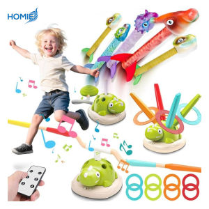 Dinosaur Sport Machine (3 Years and above) Fun Jump Rope Spinner & Spining Ring Toss
