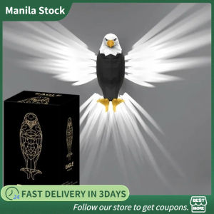 3D Wall Light Eagle LED Wall Lights Animal Sconces Home Decoration Wall Lamp Living Room Bedroom Night Light