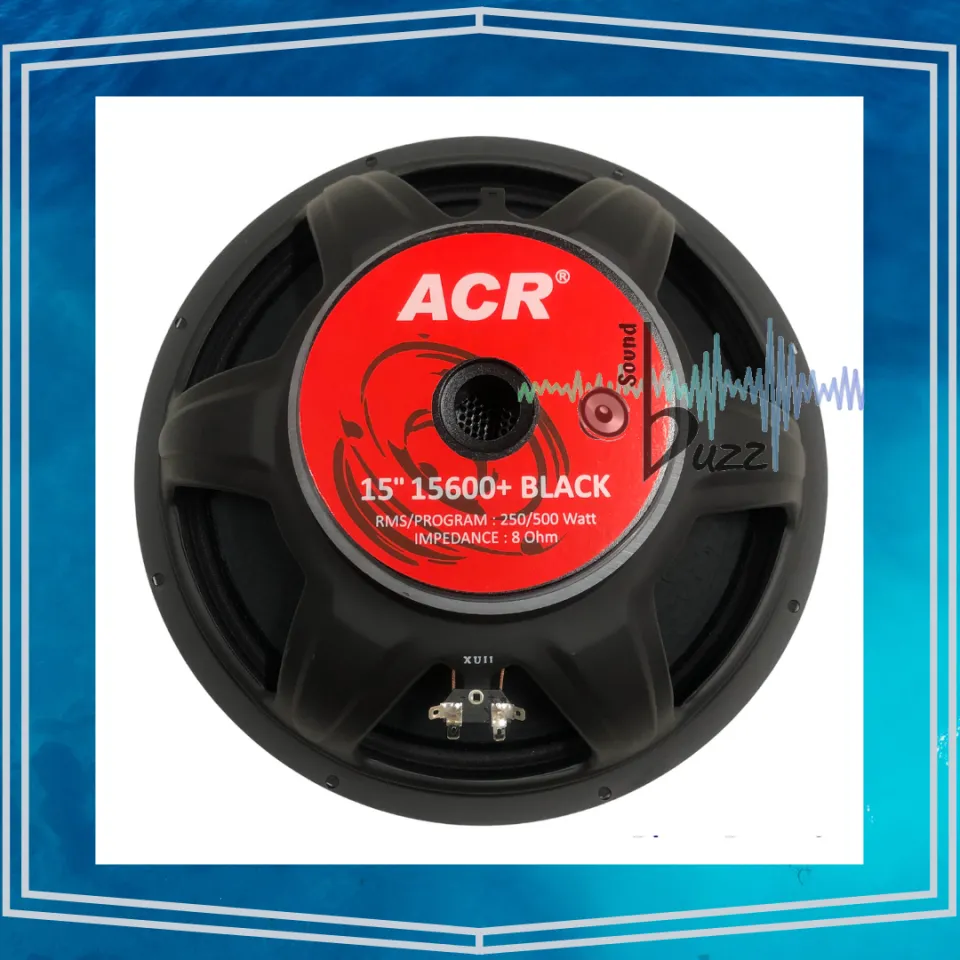 Speaker 15 inch ACR 15600+ Black - 15 Inch Speaker 15 Inch Dengan