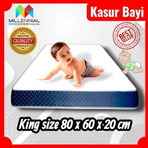 (80x60x 20 cm) Springbed Baby jumbo kasur bayi tebal 20 cm 80x60 kasur bayi premium