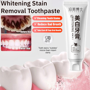 Special Whitening Stain Removal Toothpaste Deep Cleaning Fresh Breath Stain Removal Toothpaste