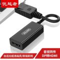Cáp chuyển DISPLAYPORT Ra Cổng HDMI 15cm UNITEK Y-6342. 