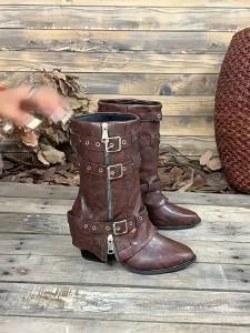 Plus-Size Spring-Summer New WomenS Shoes Thick-Soled Slip-On Sandals With Bow For Outdoor Wear In Stock