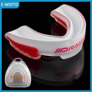 【E-WOITD】 Martial Arts Mouthguard for Adults Boxing Rugby Teeth Protection Shock Absorbing EVA Material