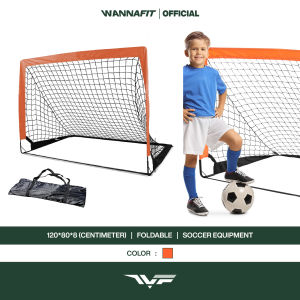 WANNAFIT Gawang Sepakbola Besar 120cm x 80cm Foldable | Alat Olahraga