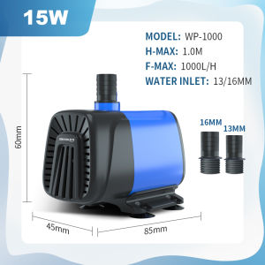 【DDC AQUA】 Submersible Water Pump Aquarium Pump Amphibious Water Pump Fish Tank Powerhead Fountain Hydroponic Pond Air Pump