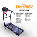 Bodimax New Running Machine / Treadmill / Alat Olahraga / Fitness. 