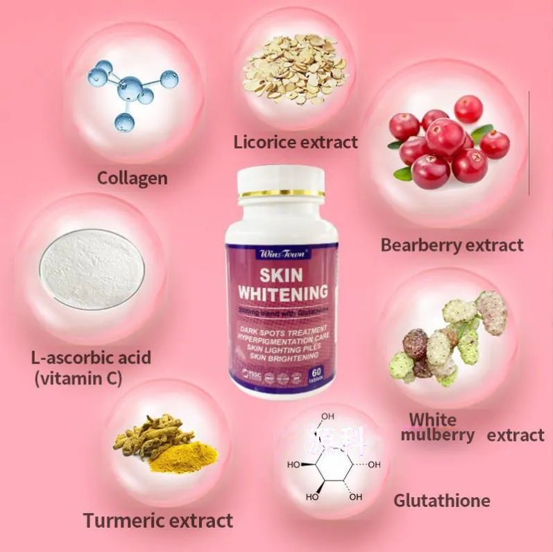Glutathione Whitening Pill Tablets 5000mg Glutathione Tablets - Effective Skin Whitening Supplement Glutathione Whitening Skin Capsules