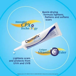 Dermatix Ultra Scar Gel 15g - Clinically Proven Scar Treatment with CPX Silicone & Vitamin C Ester Softens Flattens & Lightens Raised Scars Surgery & C-Section